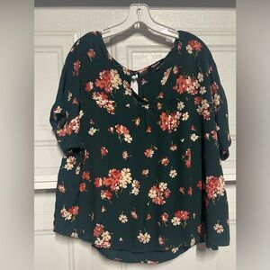 Madewell Floral Print Women's Top